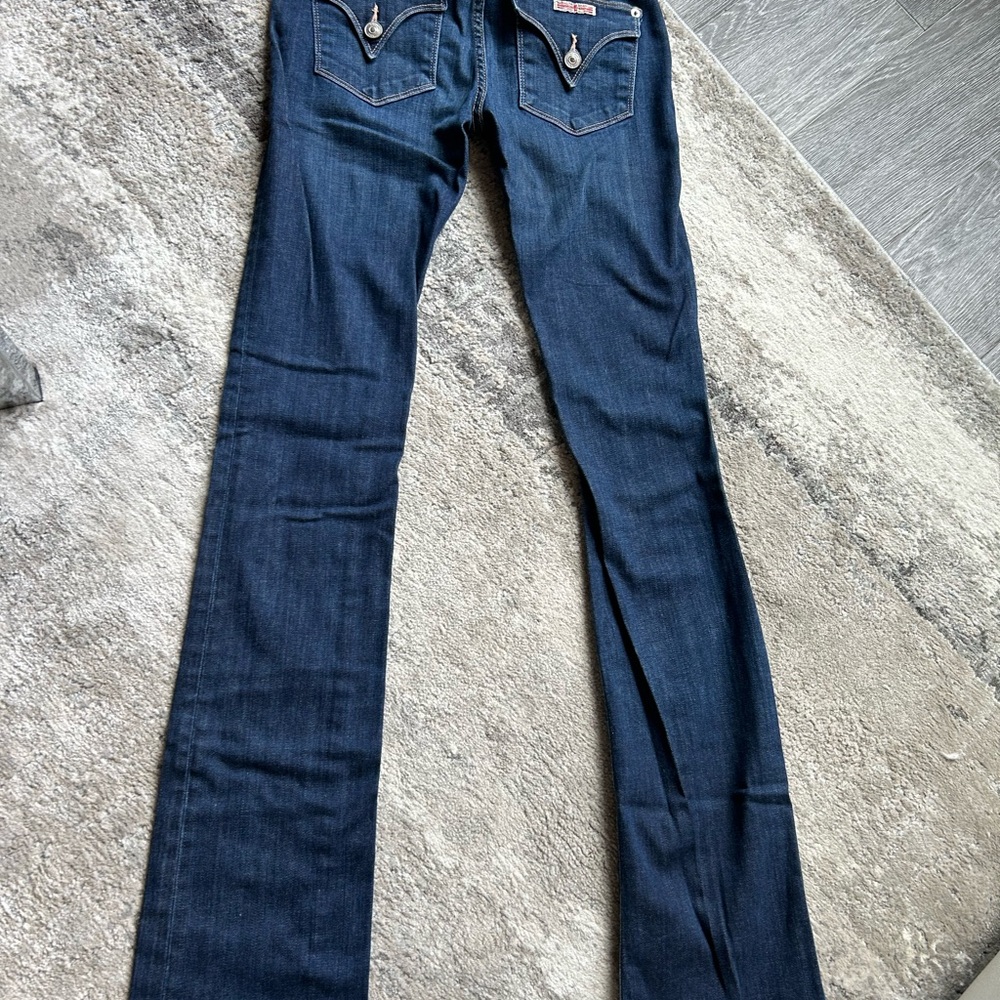 Hudson women jeans Size 26 style Beth  dark colored Jean denim
